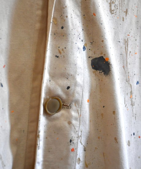 Hand-painted shop coat