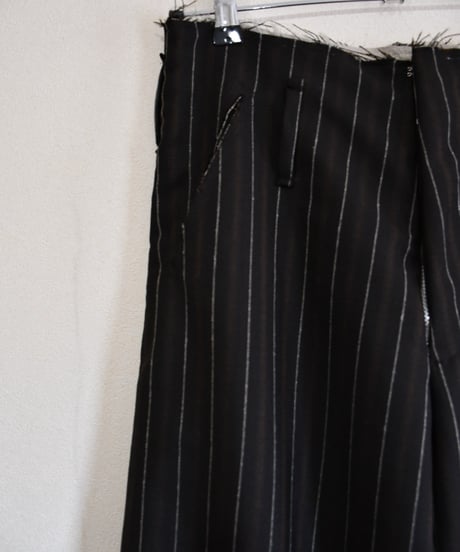 Deadstock suit fabric cut off  slacks
