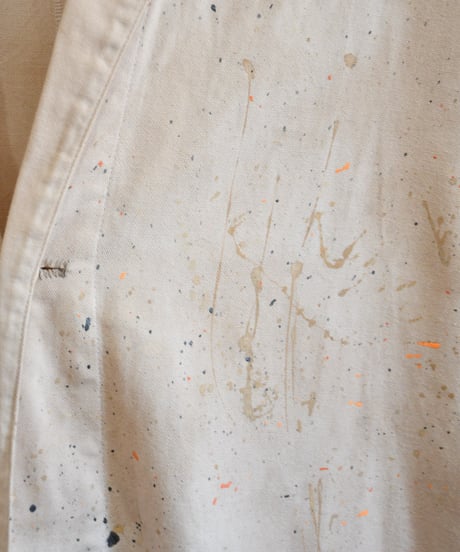 Hand-painted shop coat