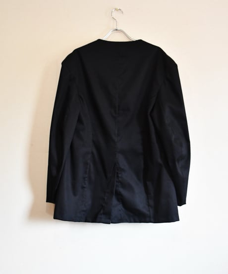 Cotton twill minimal jacket