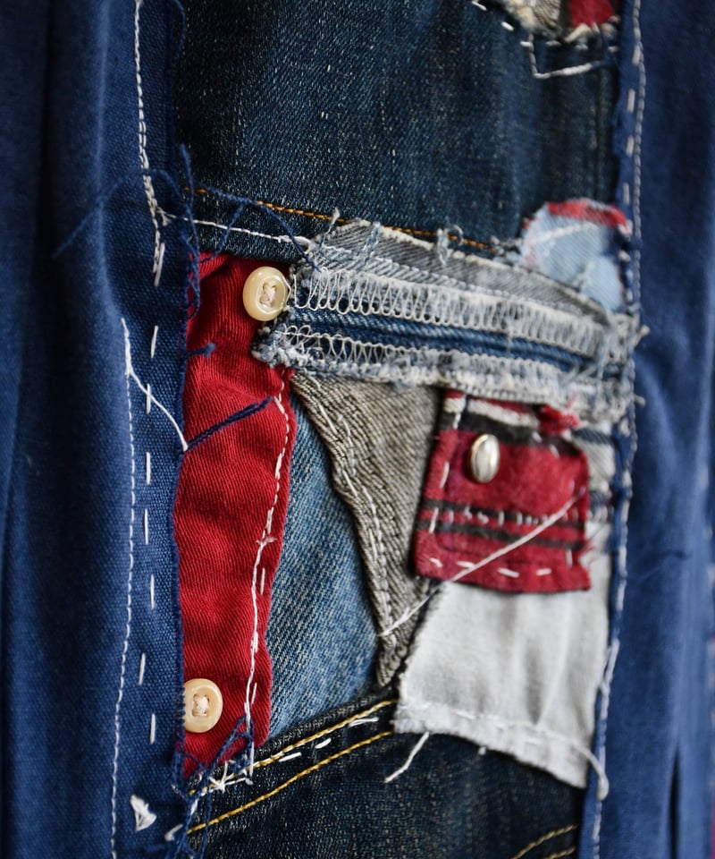 Patchwork remake denim | HYUGA ONLINESHOP