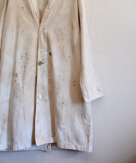 Hand-painted shop coat