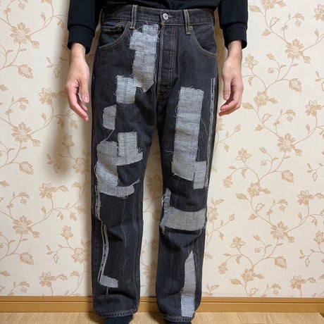 Needle punch jeans【RB-11】