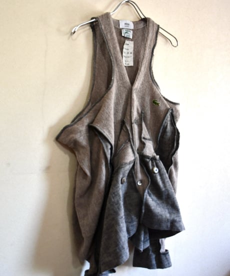 Remake Cut Shoulder Cardigan Jacket