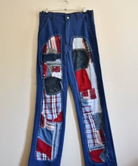 Needle punch remake denim | HYUGA ONLINESHOP