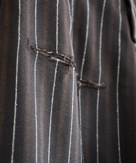 Deadstock suit fabric cut off  slacks