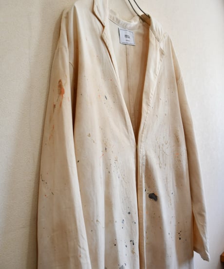 Hand-painted shop coat