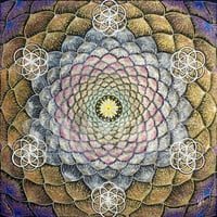 【壁紙】曼荼羅アート「慈悲」スマホ待ち受け｜【Wallpaper】Mandala art "Mercy" for smart phone wallpaper