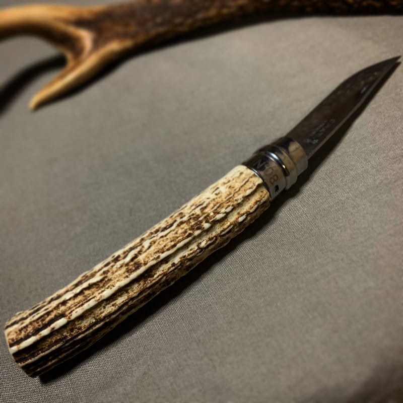鹿角フォールディングナイフ | W.Craft