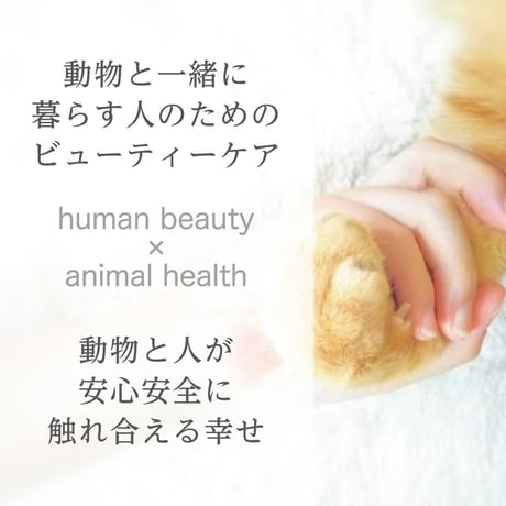 犬猫と一緒に暮らす人のためのハンドクリーム