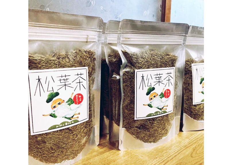 仙人のおきにいり「松葉茶」 Pine Needle Tea | お松Shop