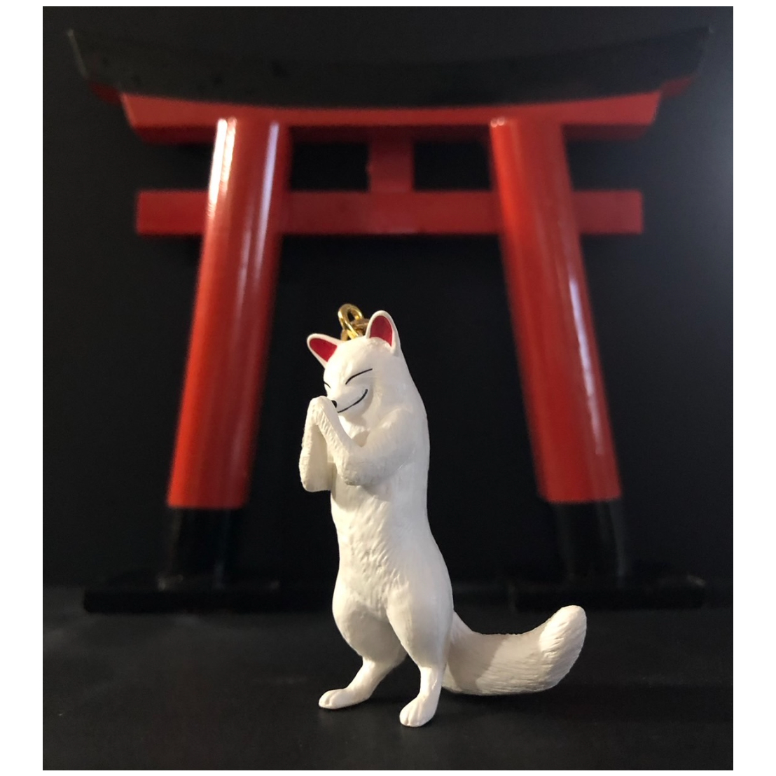 軸 商売繁盛 お守り 絵 白狐 稲荷 神 御神符 日本 美術 骨董 インテリア 軸 商売繁盛 お守り 絵 白狐 稲荷 神 御神符 日本 美術 骨董