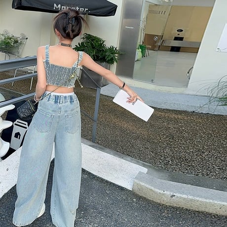 サマーデニムセットアップ