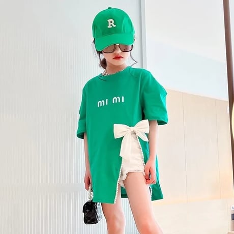 サイドスリットTシャツ