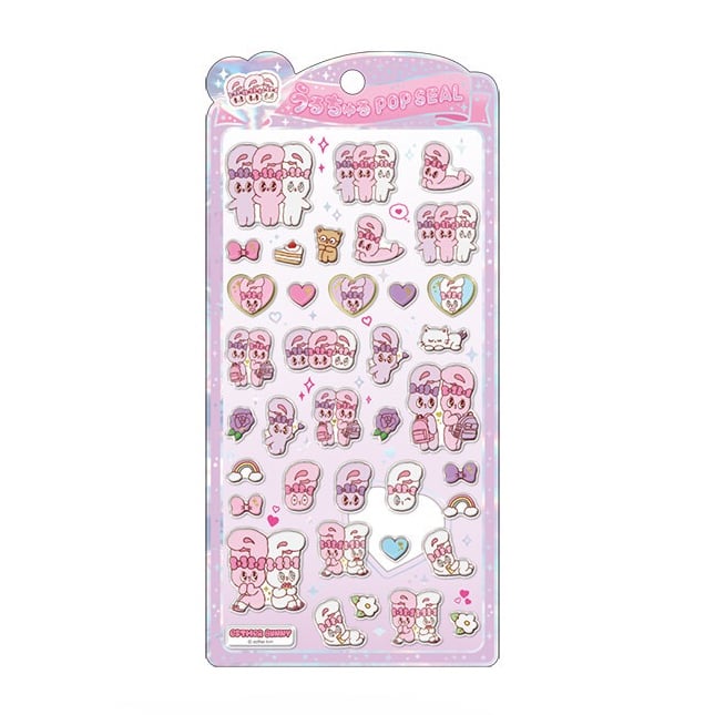 MEGUO様⭐︎エスターバニーシール⭐︎ワッペン⭐︎うるちゅる⭐︎まとめ売り うるちゅるポップシール エスターバニー | select shop Lica.