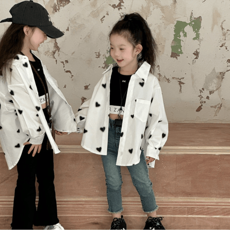 ☆ネコ型牛革パッチ☆フランシュリッペブラック　ショートダッフルコート　ボーダー CATEGORY アウター | select shop Lica.
