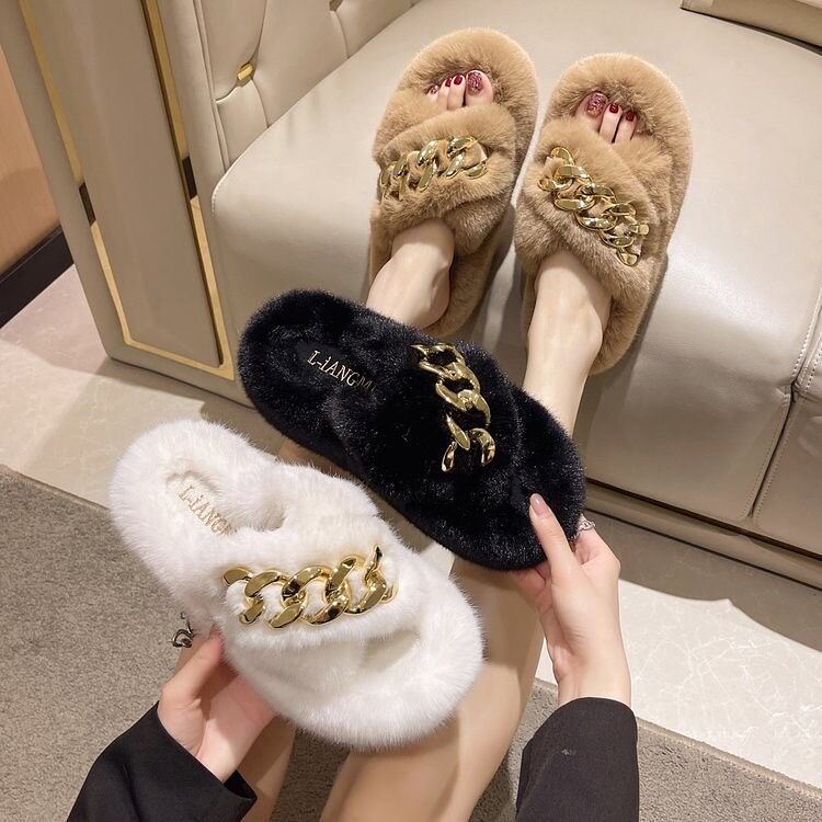 BUBBLES ファー 厚底 ヒール サンダル ♡ BUBBLES】ファー厚底ヒールサンダル | sparkling mall online store