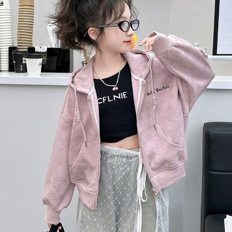 ローズティアラ♡キラキラビジューグレーパーカー( * ॑꒳ ॑*)3L(46) ローズティアラ♡キラキラビジューグレーパーカー( * ॑꒳ ॑