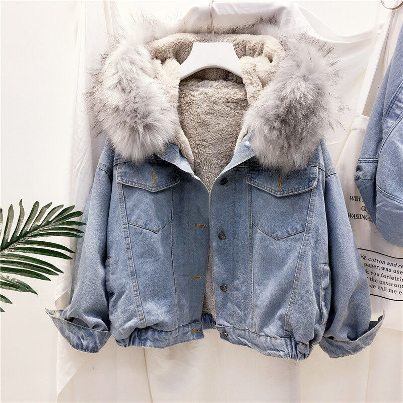 レディース】ファーデニムジャケット | select shop Lica. レディース】ファーデニムジャケット | select shop Lica.