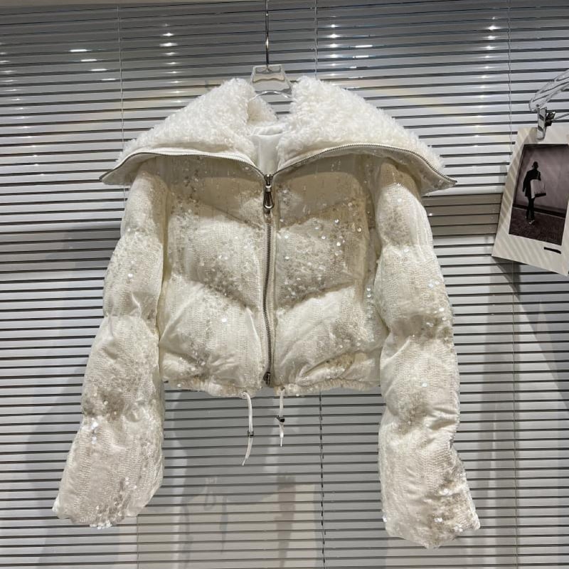 ゴージャススパンコールダウンジャケット | select shop Lica