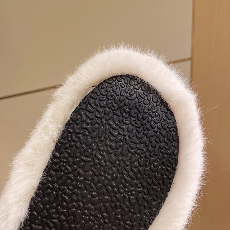 厚底金具付きファーサンダル | select shop Lica.