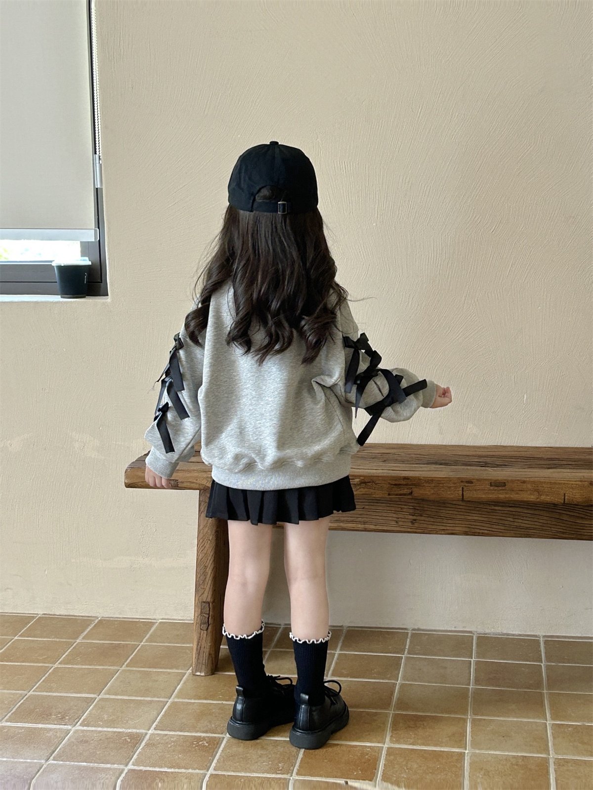 【リンカブル】サイドリボンスウェットトップス fit=scale-down,w=1200