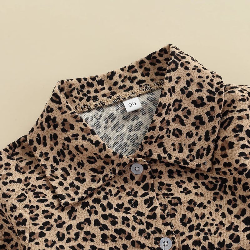 レオパード柄シャツワンピース | select shop Lica