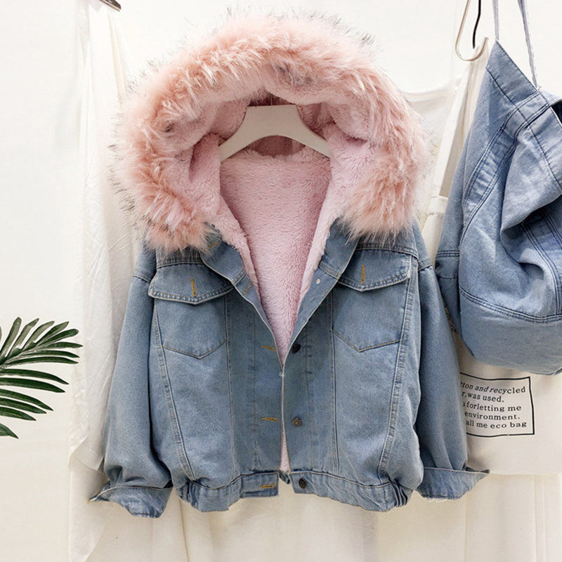 レディース】ファーデニムジャケット | select shop Lica.