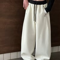 バイカラースウェットパンツ