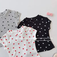 ミニハートデザインTシャツ