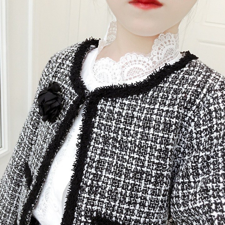 ツイード柄セットアップ | select shop Lica.
