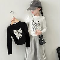 リボン長そでTシャツ