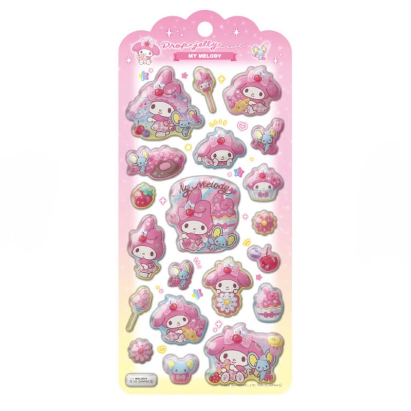 サンリオキャラクターズ ドロップジュエリーシール | select shop Lica.