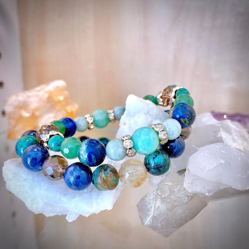 Melribon様 オーダー品】天然石ブレスレット 2点