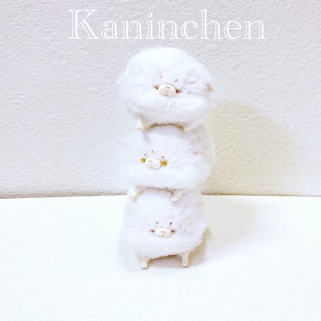 kanin chen(カニンチェン) ハンドメイド ポメラニアン ぬいぐるみ-