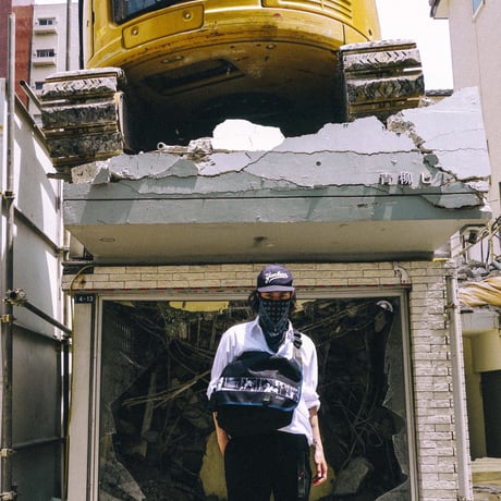 E-WAX x PACKING MESSENGER BAG