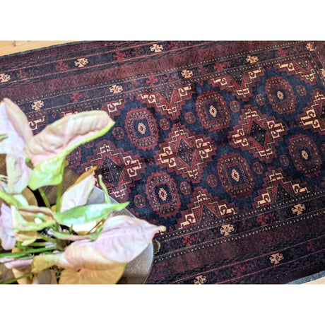 【ST180】Afghan Vintage Rug