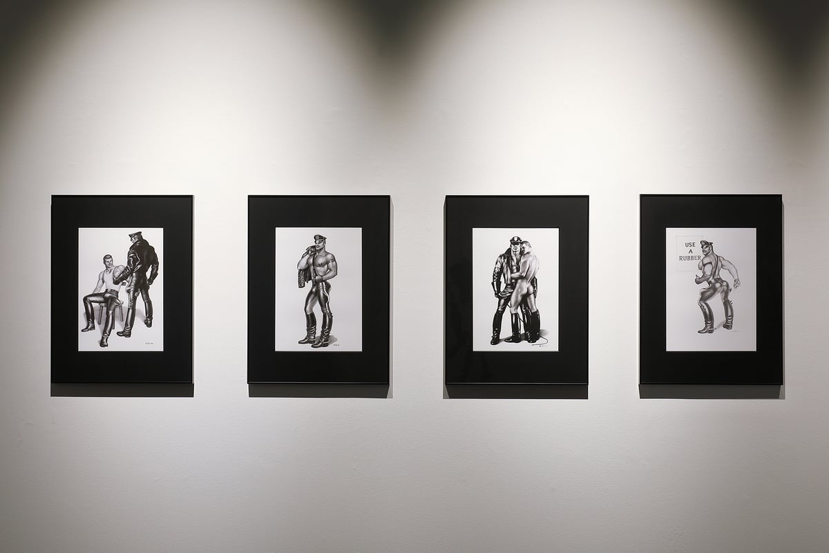 トム・オブ・フィンランド - Use a Rubber | DIESEL ART GALLERY トム・オブ・フィンランド - Use a Rubber | DIESEL ART GALLERY