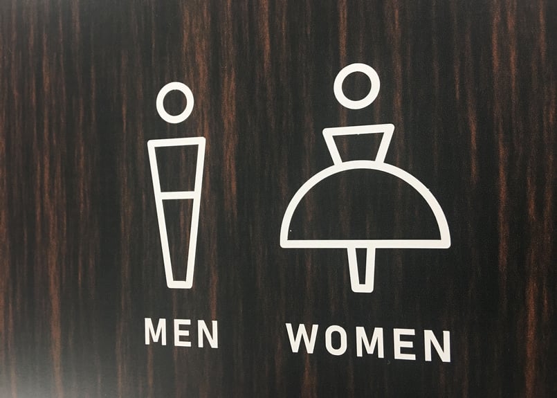 トイレマーク カッティングシート 切文字 ピクトサイン ピクトグラム