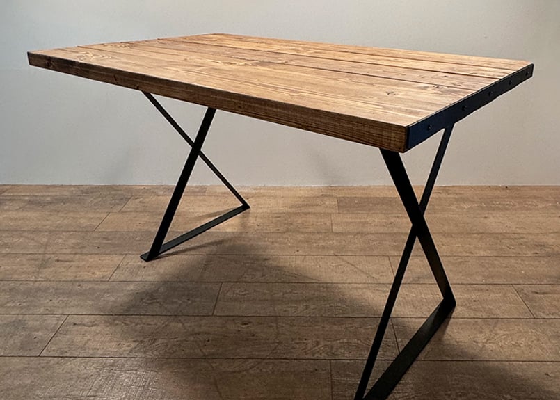 送料無料】テーブル脚 アイアンレッグ デザインがおしゃれな脚