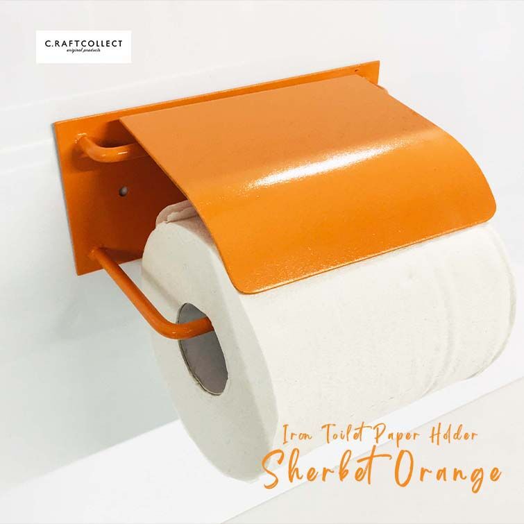 新色登場］［人気アイテム］アイアントイレットペーパーホルダー