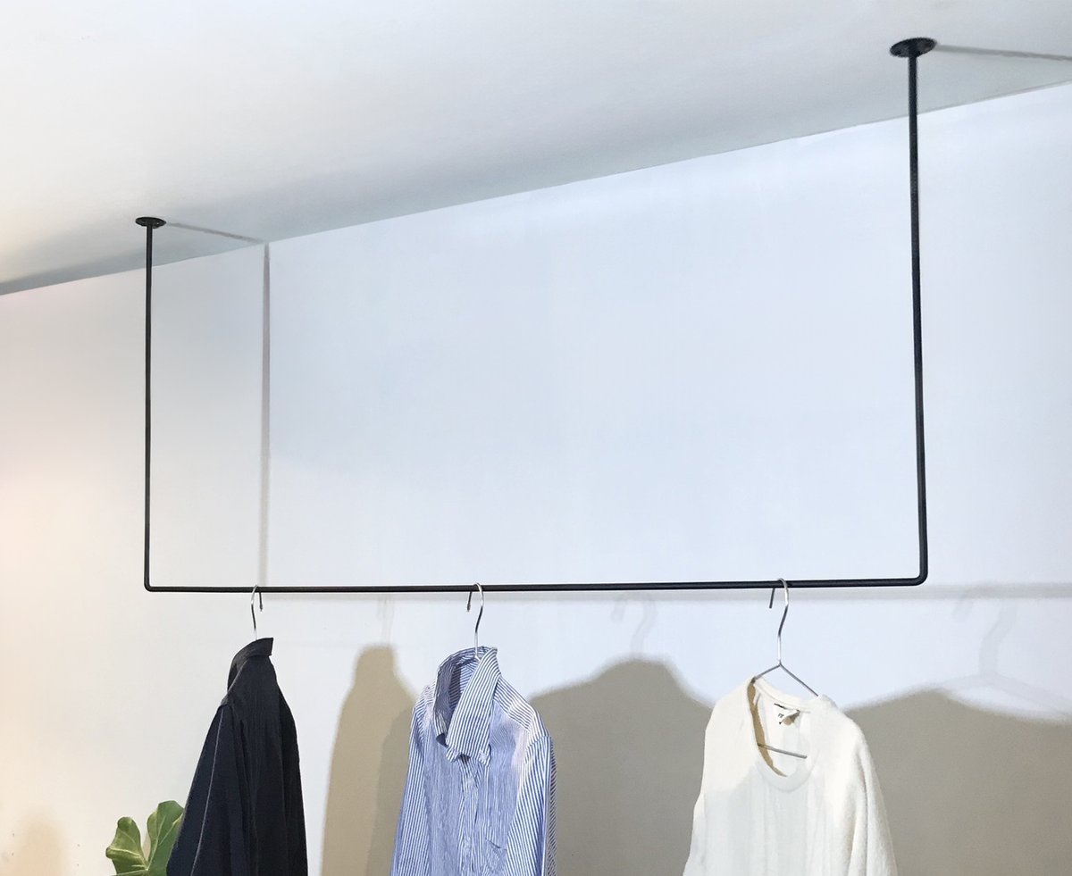 アイアンバー 1cm単位でオーダーサイズ可能なアイアンバー 横幅120㌢×出幅30