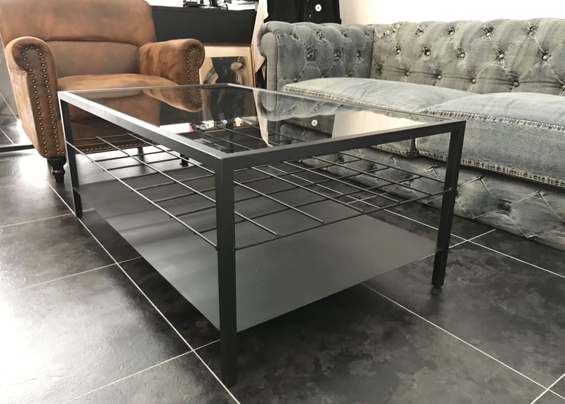 おしゃれ] [人気] アイアン ソファテーブル インタストリアル