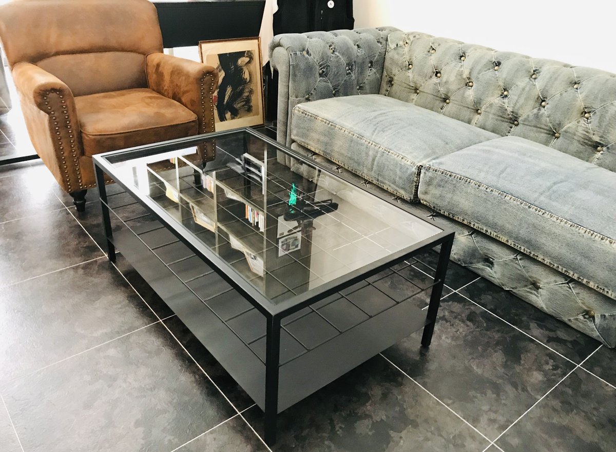 おしゃれ] [人気] アイアン ソファテーブル インタストリアル