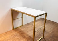 送料無料】アイアン ウッド ダイニングテーブル 1100×700