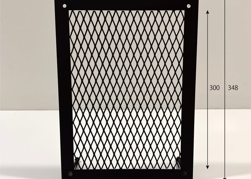 シンプルアイアンのメッシュディスプレイスタンド シンプルアイアンの