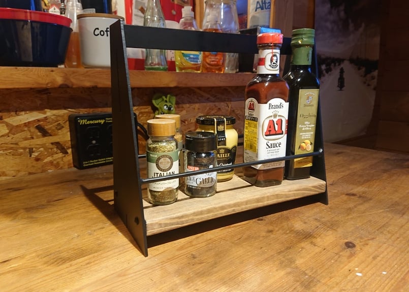 スパイスラック スパイスホルダー 調味料立て 持ち運び ラクラクラック