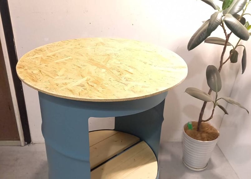 ドラム缶 リメイク テーブル アメリカン インダストリアル 机 | CRAFT 