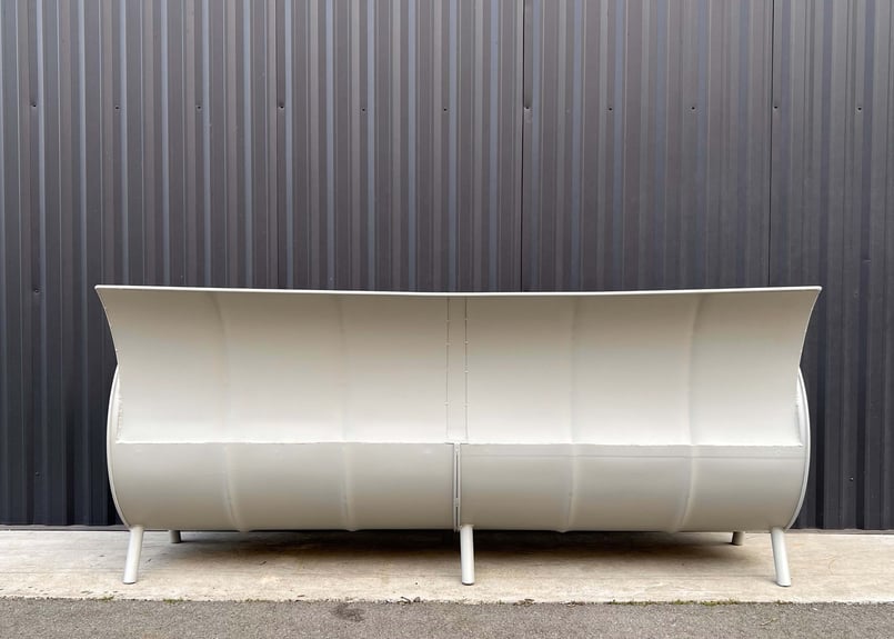 ドラム缶リメイク 2連ドラム缶リメイクソファ アメリカン