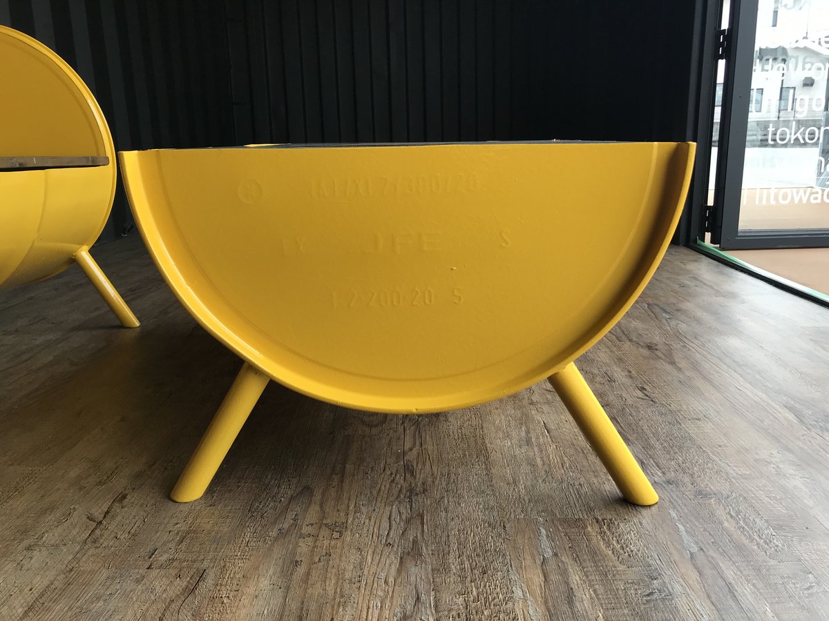 人気商品が今なら超お買い得です！］ドラム缶リメイクテーブル